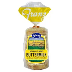 Franz Original Buttermilk Toaster Biscuit Muffins - 6ct