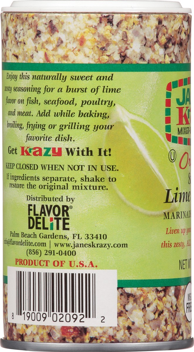 slide 3 of 12, Jane's Krazy Mixed-Up Seasonings Original Sweet Lime Pepper Marinade & Seasoning 2.5 oz, 2.5 oz