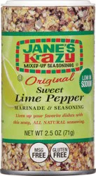 Jane's Krazy Mixed-Up Seasonings Original Sweet Lime Pepper Marinade & Seasoning 2.5 oz