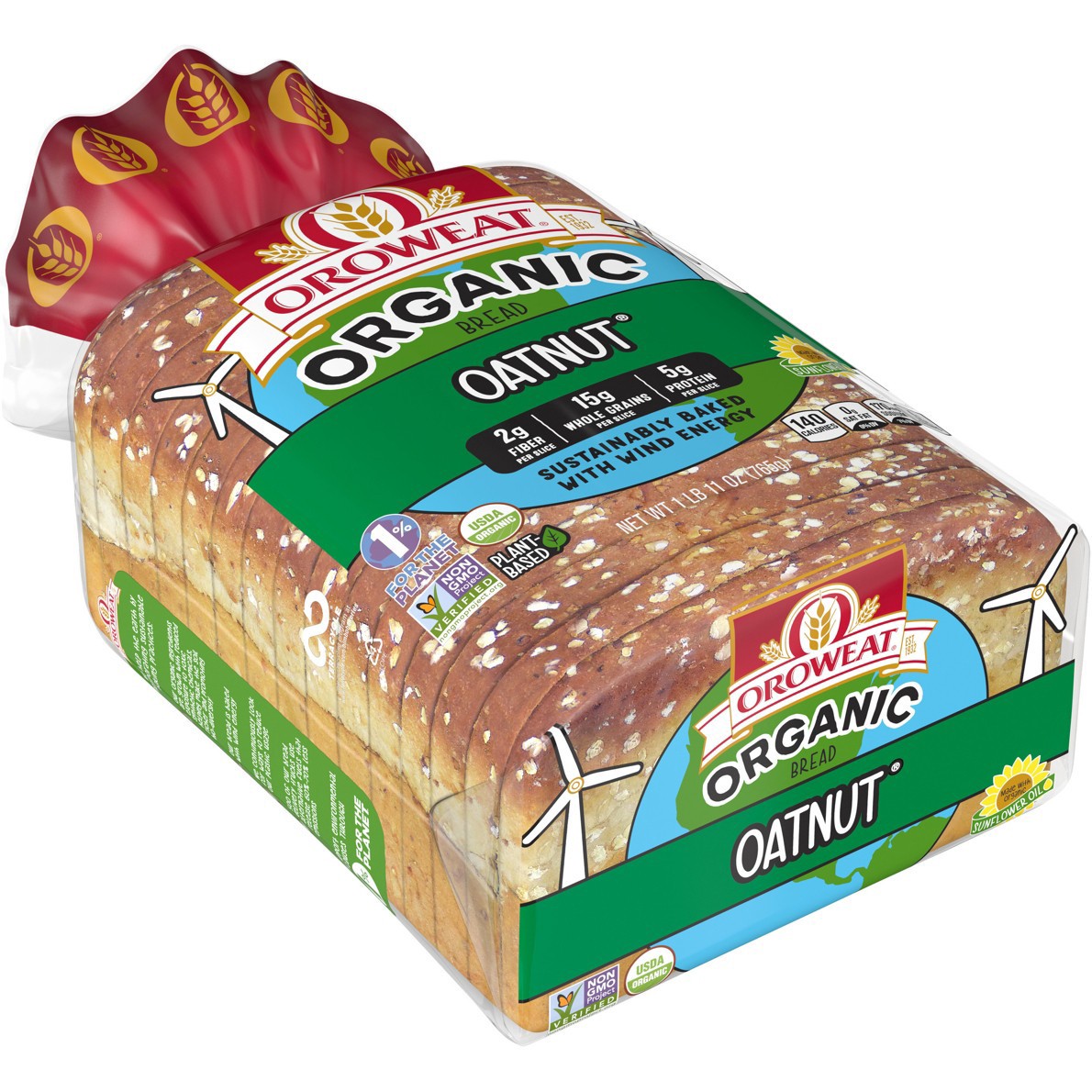 Oroweat Organic Oatnut Bread 27oz 27 oz Shipt