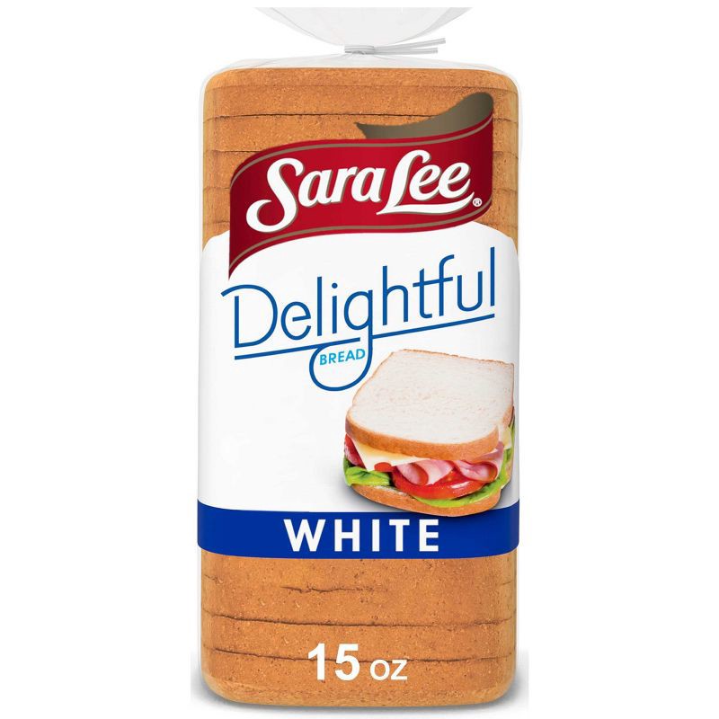 slide 14 of 15, Sara Lee Delightful White with Whole Grain - 15oz, 15 oz