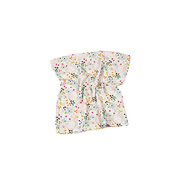 slide 2 of 2, Loulou Lollipop Shell Floral Muslin Swaddle, 1 ct