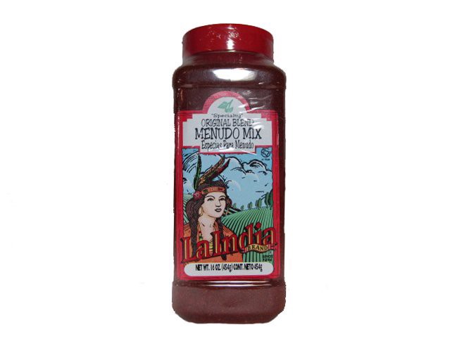 slide 1 of 1, La India Menudo Spice, 16 oz