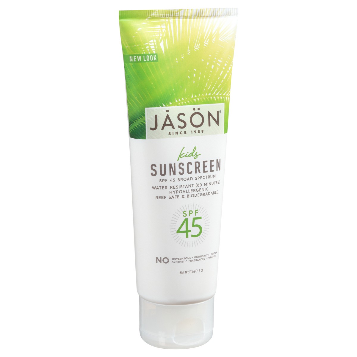 slide 2 of 8, JASON SPF 45 Broad Spectrum Kids Sunscreen 4 oz. Tube, 4 oz