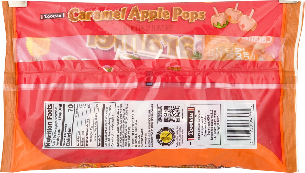 slide 7 of 9, Tootsie Caramel Apple Pops Variety Pack 12.7 oz, 12.7 oz