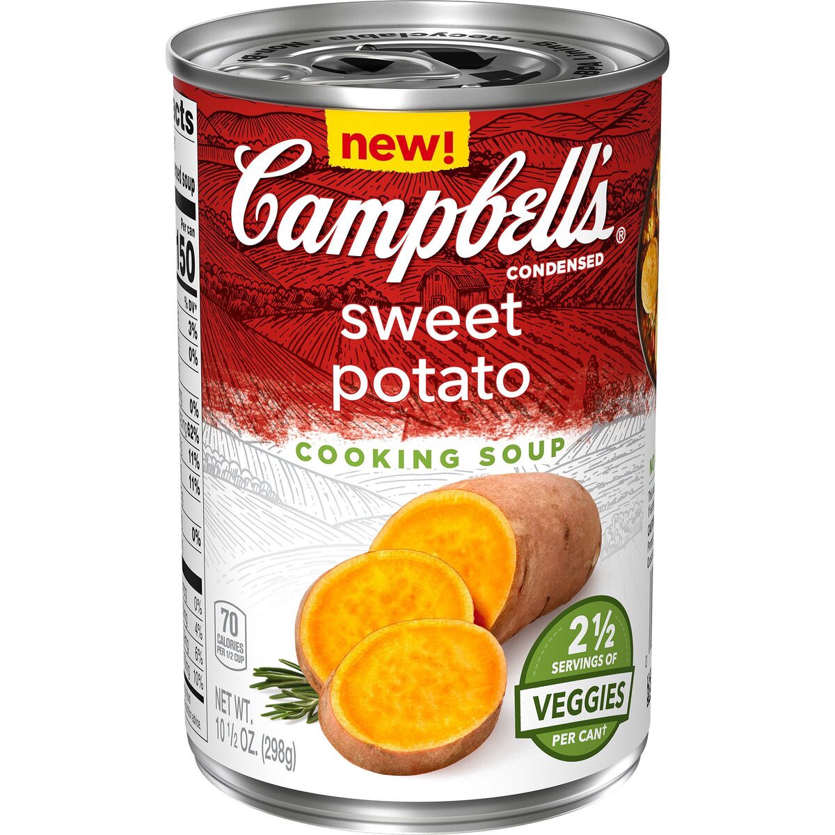 slide 1 of 13, Campbell's Campbells Sweet Potato Soup, 10.5 oz