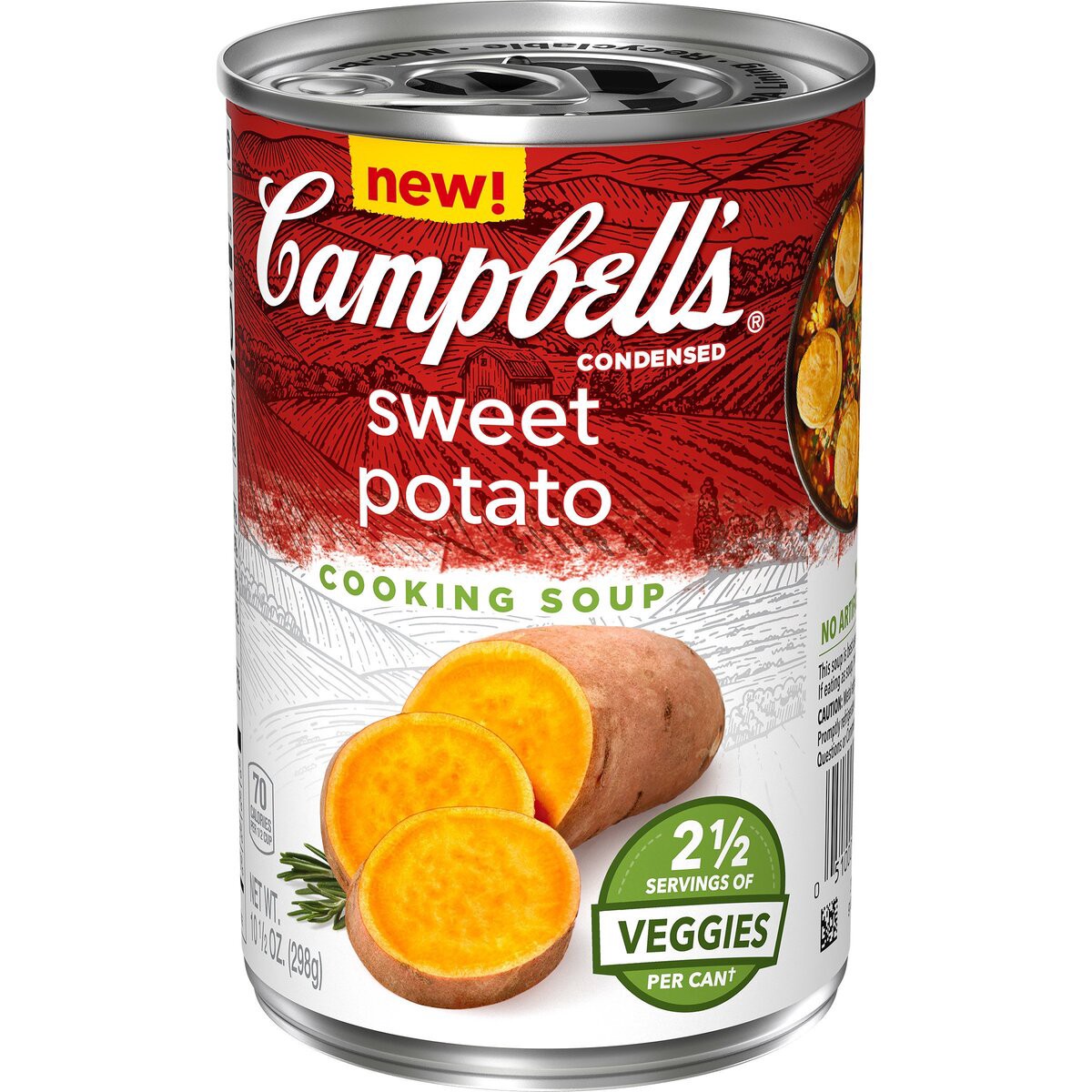 slide 13 of 13, Campbell's Campbells Sweet Potato Soup, 10.5 oz