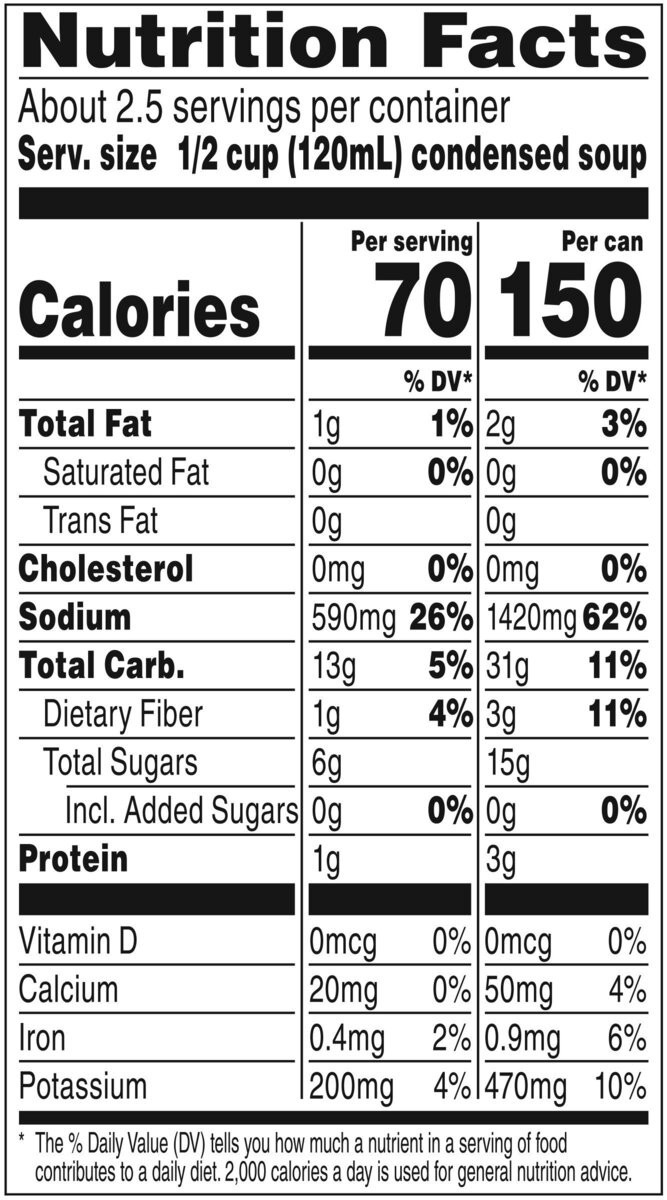 slide 6 of 13, Campbell's Campbells Sweet Potato Soup, 10.5 oz