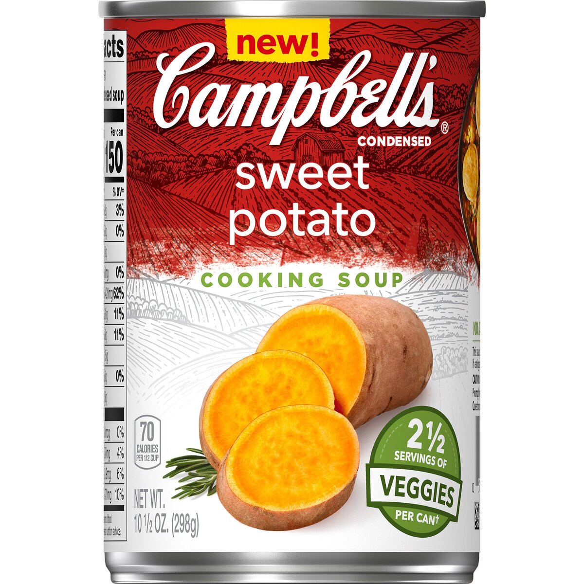 slide 3 of 13, Campbell's Campbells Sweet Potato Soup, 10.5 oz