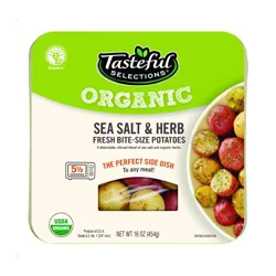 Tasteful Selections Organic Baby Potatoes, Sea Salt & Herb