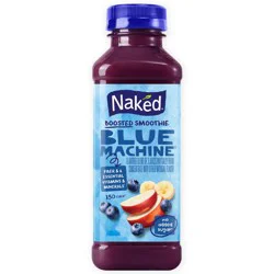Naked Juice Blue Machine 100% Juice Smoothie, 15.2 Fl Oz