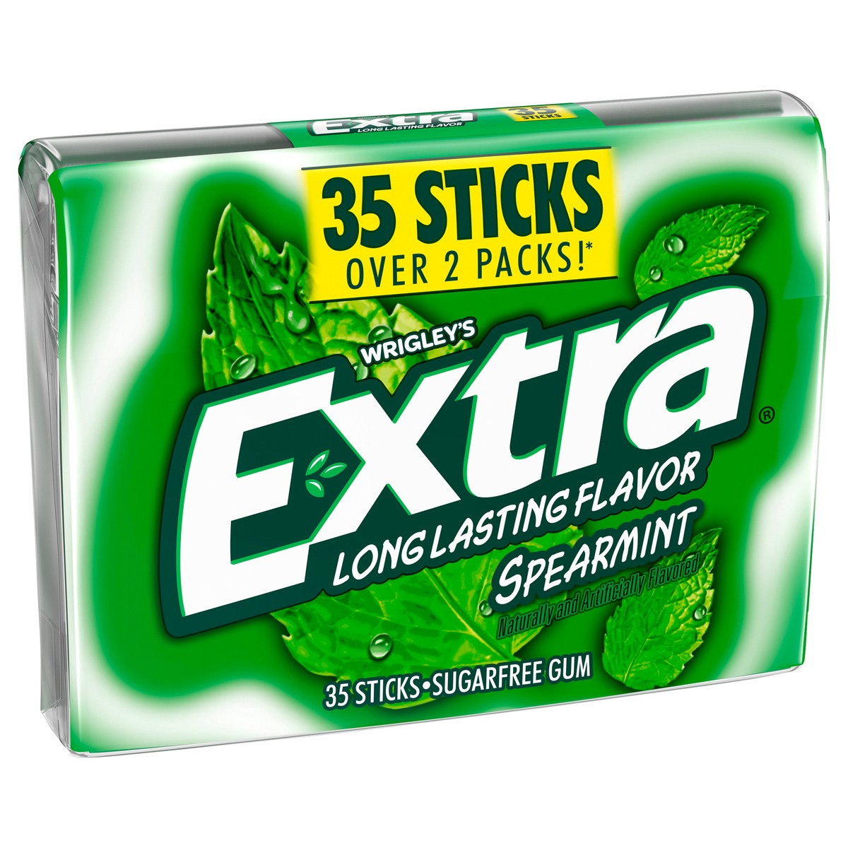 slide 3 of 8, Extra Spearmint Sugarfree Gum, 35 ct