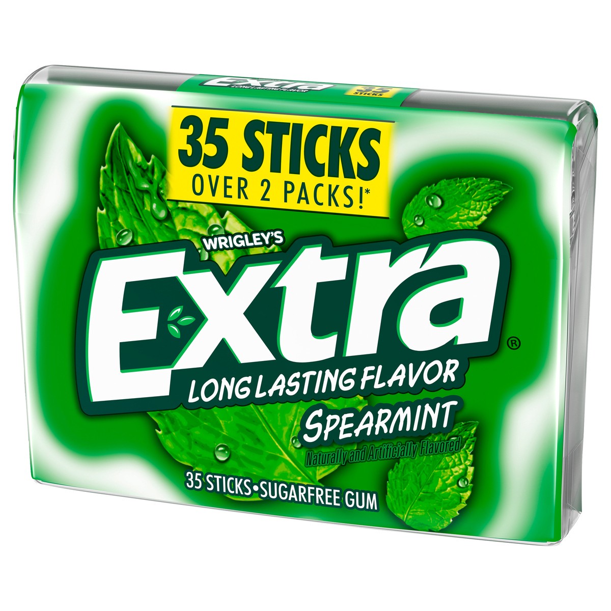 slide 6 of 8, Extra Spearmint Sugarfree Gum, 35 ct