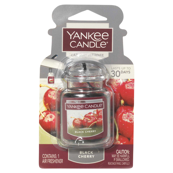 slide 1 of 5, Yankee Candle Car Jar Ultimate Black Cherry, 1 ct