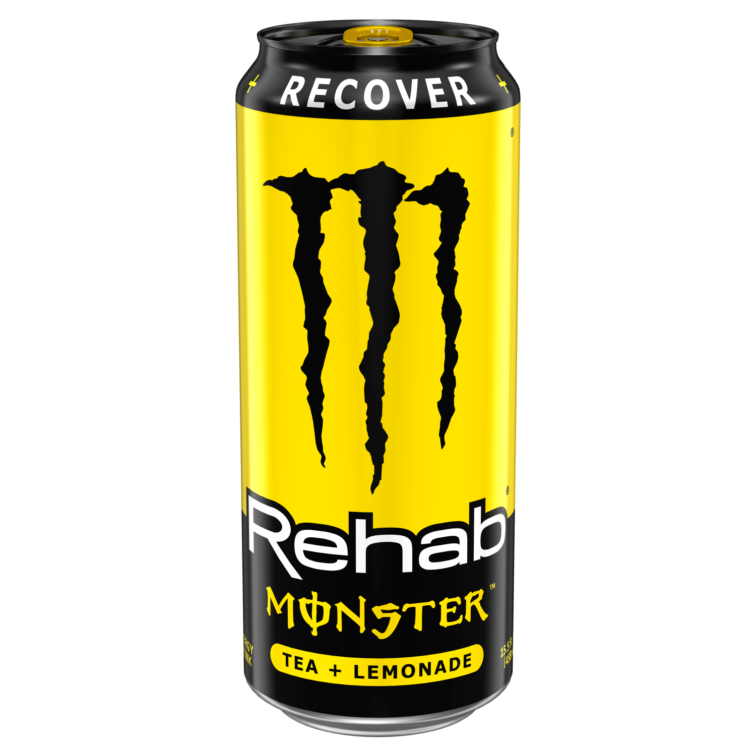 slide 5 of 5, Monster Energy It''s 2 P.M. Still sleeping, but who''s banging on the door? “Housekeeping!” Your eyes open to see a mermaid scooting across the floor. The housekeeper screams and mutters a prayer. This can''t be right. Your eyes close. It''s after 4 now. Your head''s pounding. So many questions. You''ve got to meet everyone downstairs in an hour to do it all again. Not a problem. You''re a professional. You crack open a Rehab Monster Tea + Lemonade and let the watermelon-infused electrolytes, vitamins, and botanicals work their life-giving, hydration magic. Congrats, You''re back from the dead., 15.5 oz