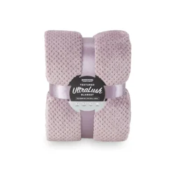 Berkshire Blanket Ultralush Textured - 108 in x 90 in