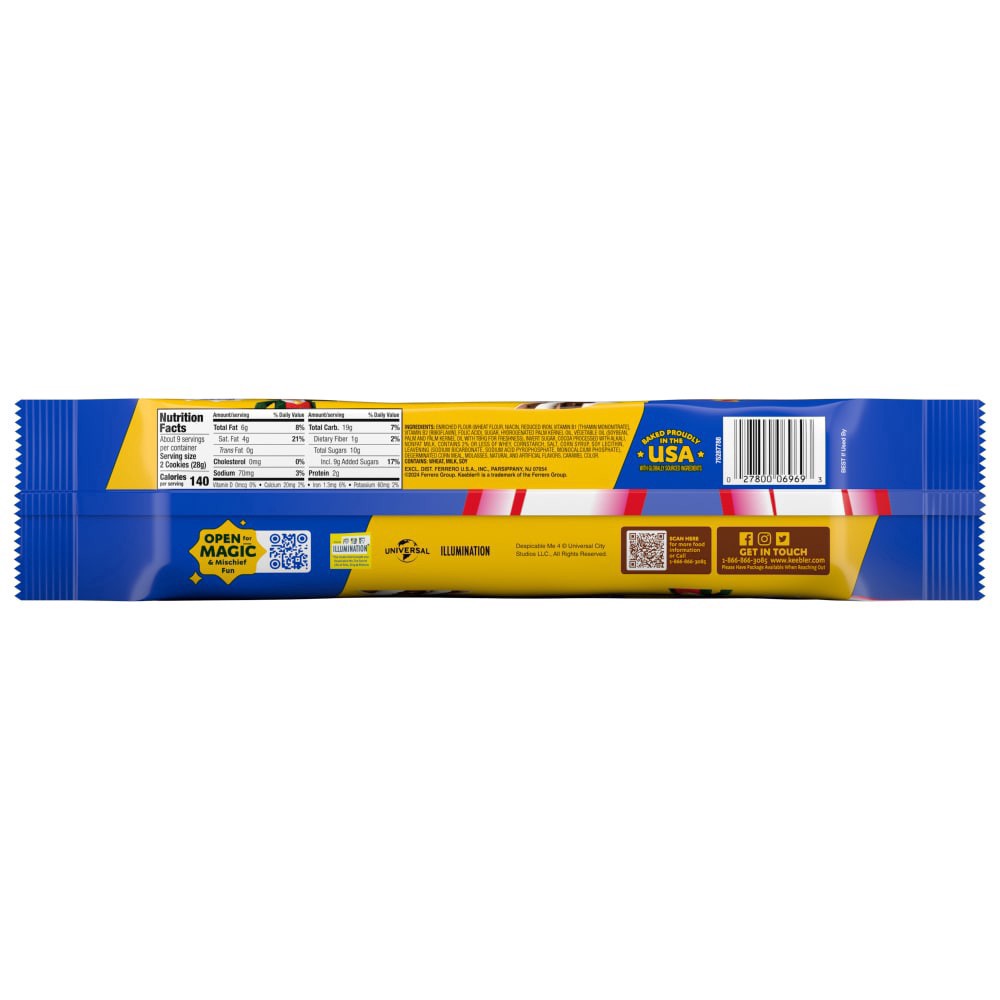 slide 5 of 6, Keebler Fudge Stripes Minions, 9.6 oz
