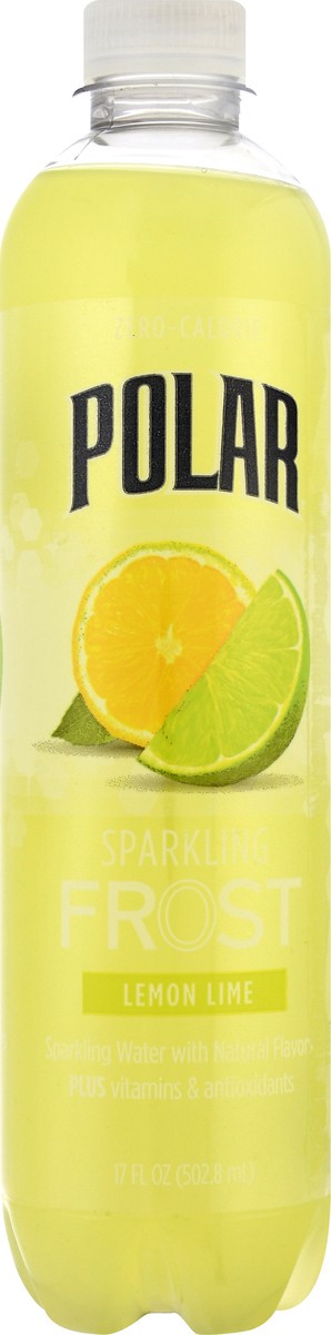 slide 12 of 12, Polar Frost Lemon Lime Sparkling Water - 17 oz, 17 oz