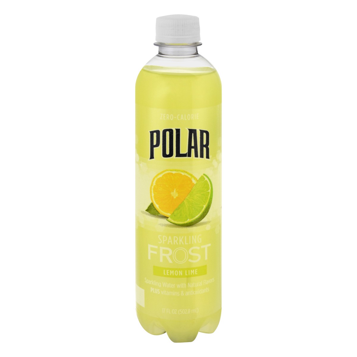 slide 10 of 12, Polar Frost Lemon Lime Sparkling Water - 17 oz, 17 oz