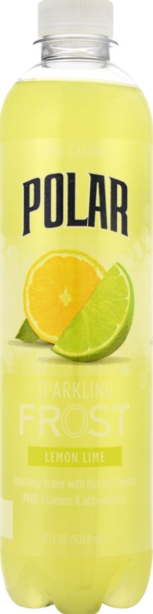 slide 2 of 12, Polar Frost Lemon Lime Sparkling Water - 17 oz, 17 oz