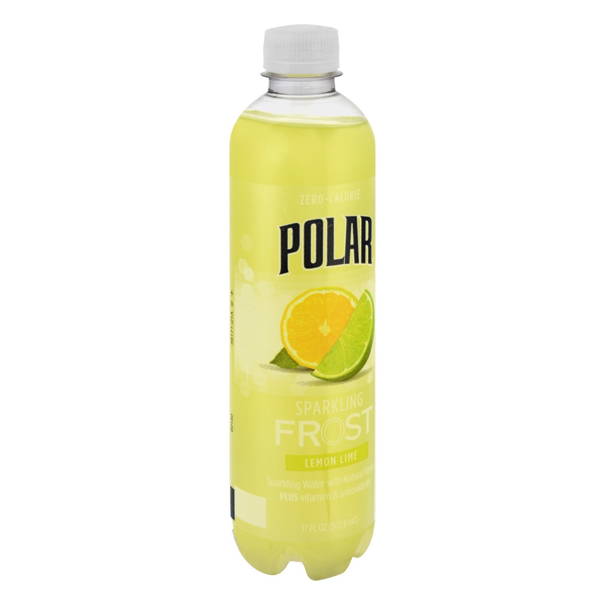 slide 7 of 12, Polar Frost Lemon Lime Sparkling Water - 17 oz, 17 oz