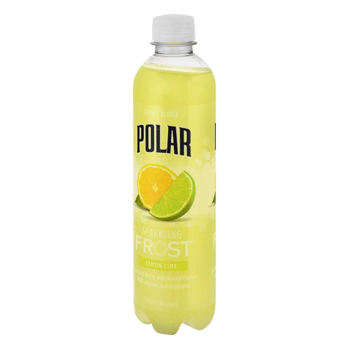 slide 3 of 12, Polar Frost Lemon Lime Sparkling Water - 17 oz, 17 oz