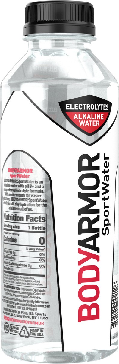 slide 10 of 10, BODYARMOR 20Oz Bodyarmor Sportwater, 20 fl oz