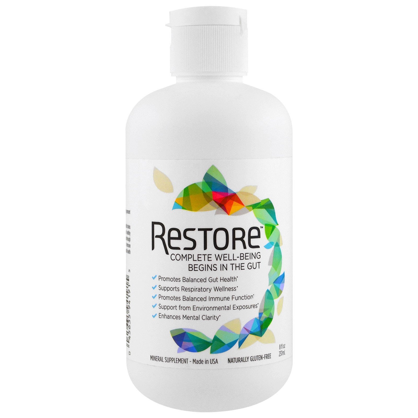 slide 1 of 1, Restore Gut Health Mineral Supplement, 8 fl oz