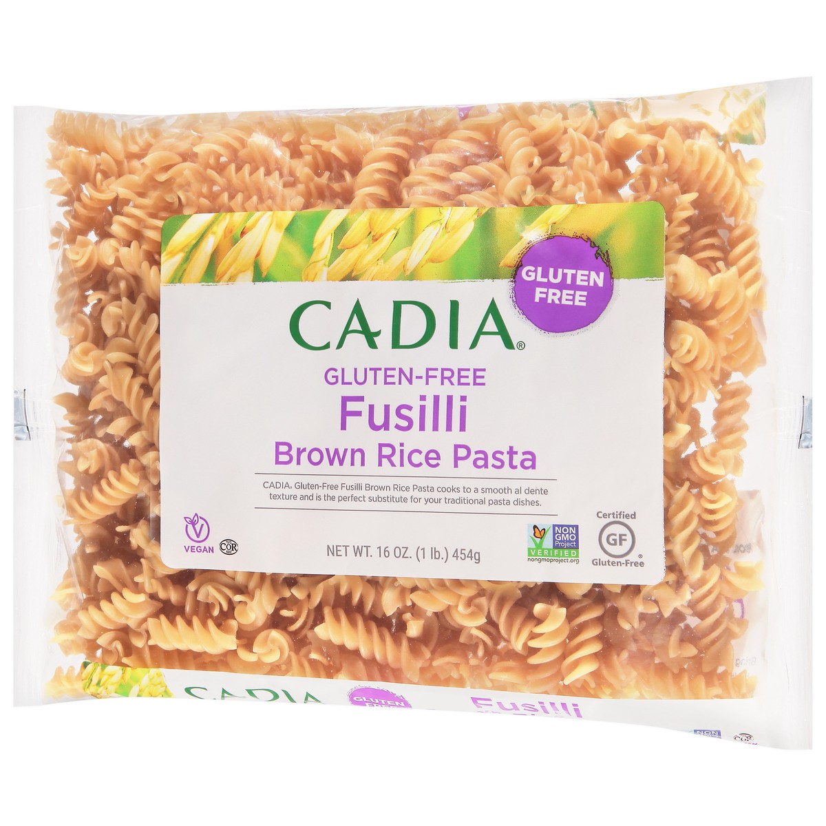 slide 2 of 13, Cadia Gluten-Free Fusilli Brown Rice Pasta 16 oz, 16 oz