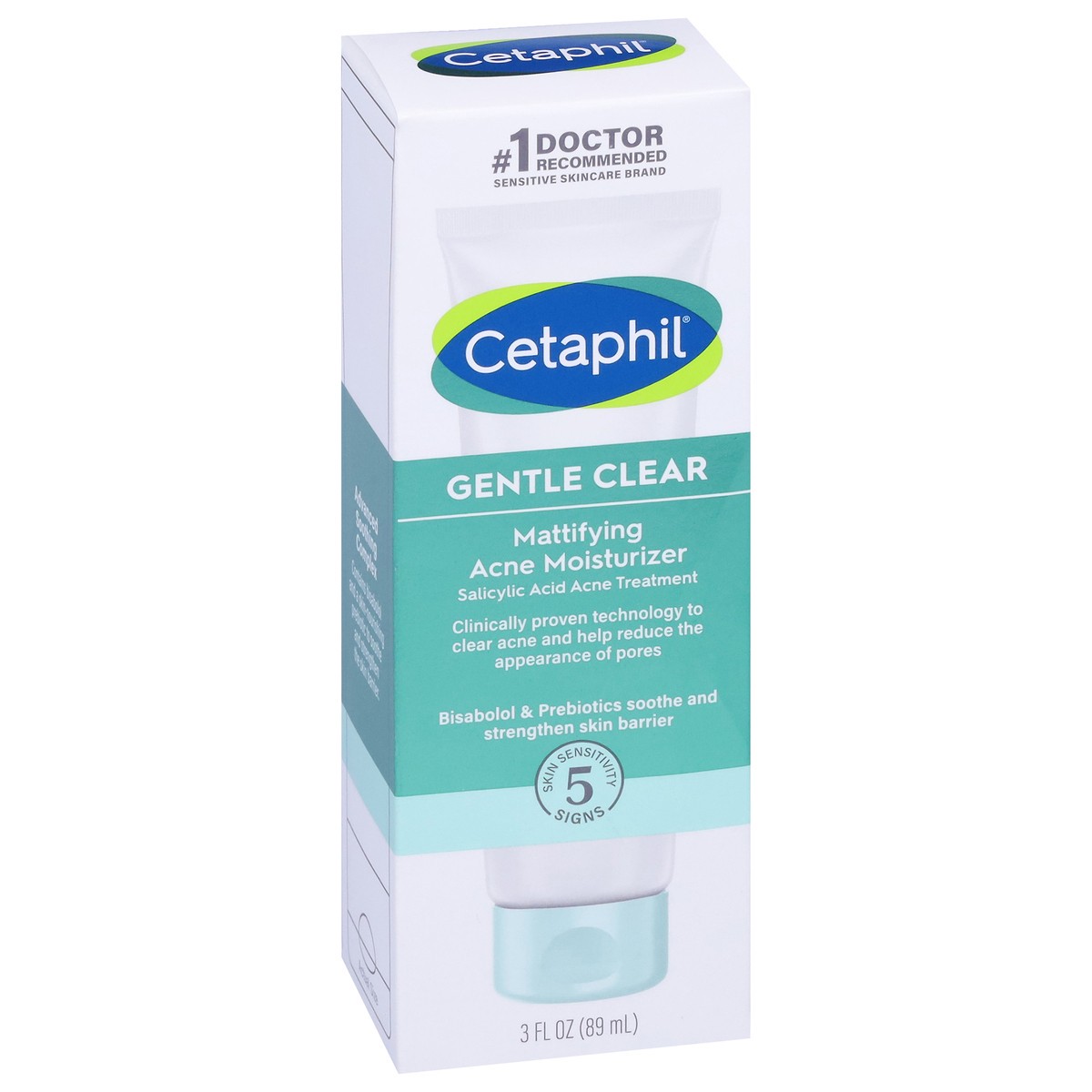 slide 6 of 9, Cetaphil Gentle Clear Mattifying Acne Moisturizer 3 fl oz, 3 fl oz