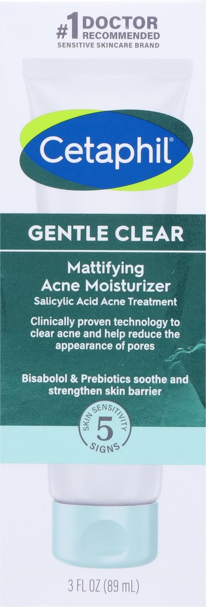 slide 8 of 9, Cetaphil Gentle Clear Mattifying Acne Moisturizer 3 fl oz, 3 fl oz