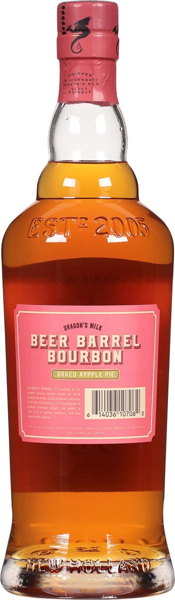 slide 7 of 9, New Holland Beer Barrel Bourbon, Baked Apple Pie, 750 ml