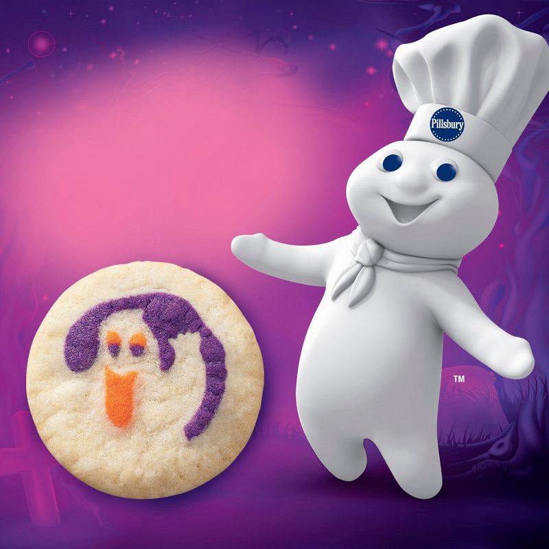 slide 2 of 12, Pillsbury Ready-to-Bake Ghost Shape Sugar Cookies Dough - 9.1oz/20ct - Halloween, 9.1 oz, 20 ct