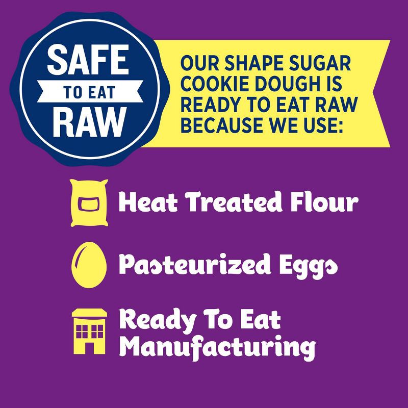 slide 6 of 12, Pillsbury Ready-to-Bake Ghost Shape Sugar Cookies Dough - 9.1oz/20ct - Halloween, 9.1 oz, 20 ct