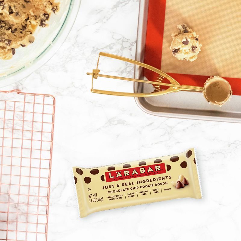 slide 4 of 6, Larabar Chocolate Chip Cookie Dough Bar - 19.2oz/12ct, 19.2 oz, 12 ct