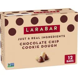 Larabar Chocolate Chip Cookie Dough Bar - 19.2oz/12ct