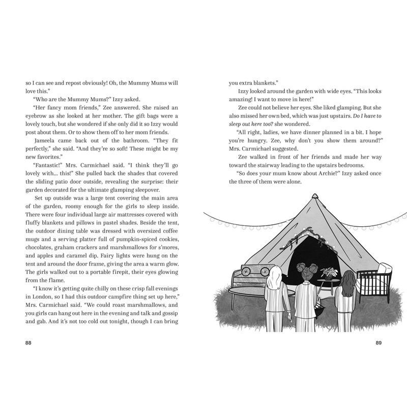 slide 5 of 7, Readerlink The Zee Files: Girl/Friend - By Tina Wells ( Hardcover ), 1 ct