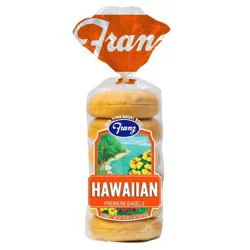 Franz Original Hawaiian Bagels - 6ct