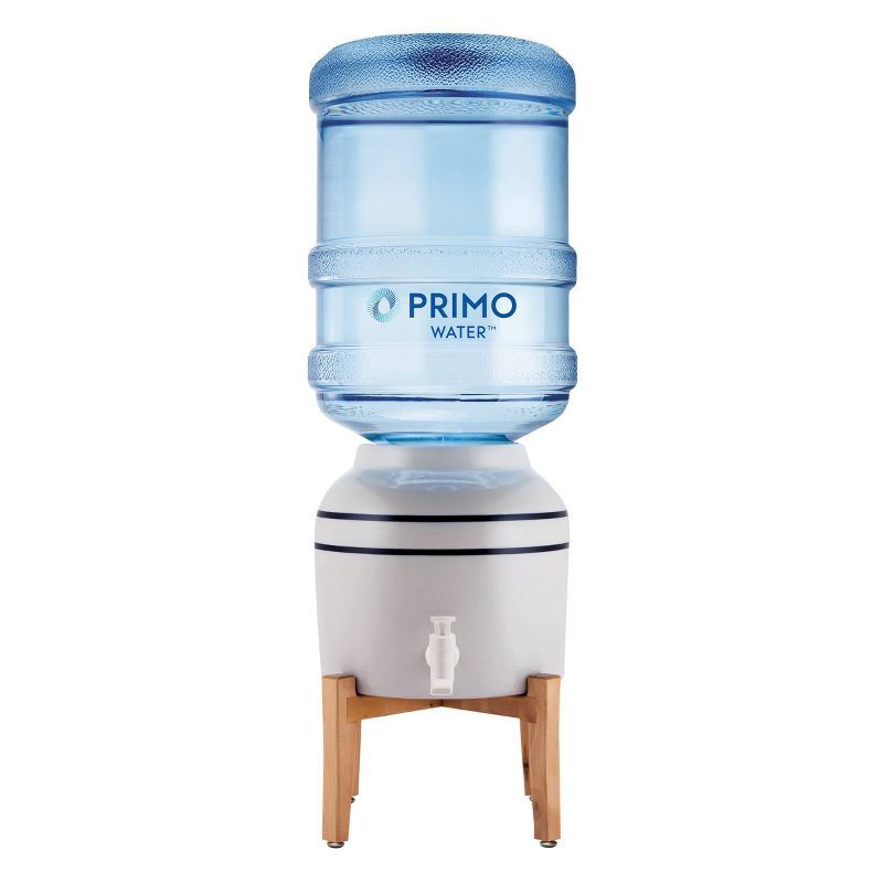 slide 1 of 8, Primo Water Countertop Water Dispenser: White Beverage Server for Cold Drinks, Dishwasher-Safe, 1-Year Warranty, 1 ct