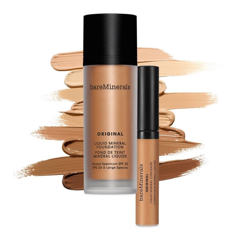 slide 5 of 5, bareMinerals Original Liquid Foundation SPF 20 - Golden Ivy - 1 fl oz - Ulta Beauty, 1 oz