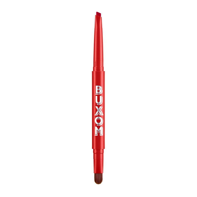 slide 1 of 5, Buxom Power Line Plumping Lip Liner - Real Red - 0.01oz - Ulta Beauty, 0.01 oz