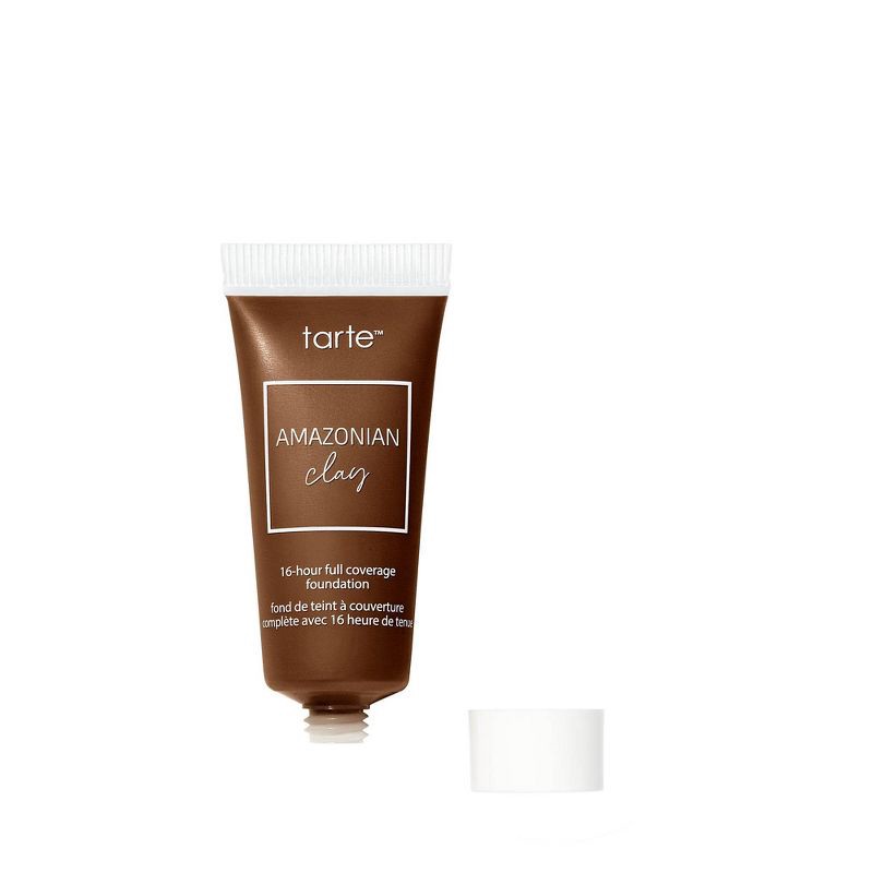 slide 2 of 9, tarte Travel-Size Amazonian Clay 16hrs Full Coverage Foundation - 57N Rich Neutral - 0.5 fl oz - Ulta Beauty, 0.5 fl oz