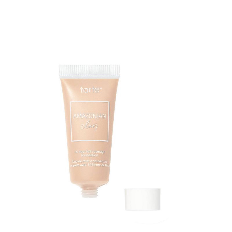 slide 2 of 9, tarte Travel-Size Amazonian Clay 16hrs Full Coverage Foundation - 20N Light Neutral - 0.5 fl oz - Ulta Beauty, 0.5 fl oz