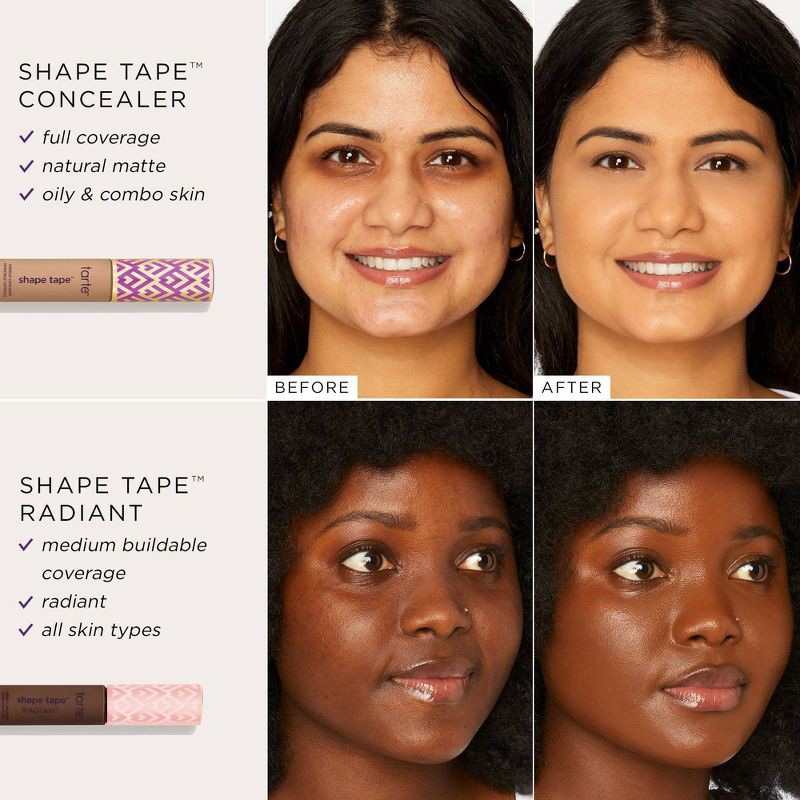 slide 7 of 11, tarte Travel-Size Shape Tape Concealer - 20B Light - 0.034 fl oz - Ulta Beauty, 0.034 fl oz