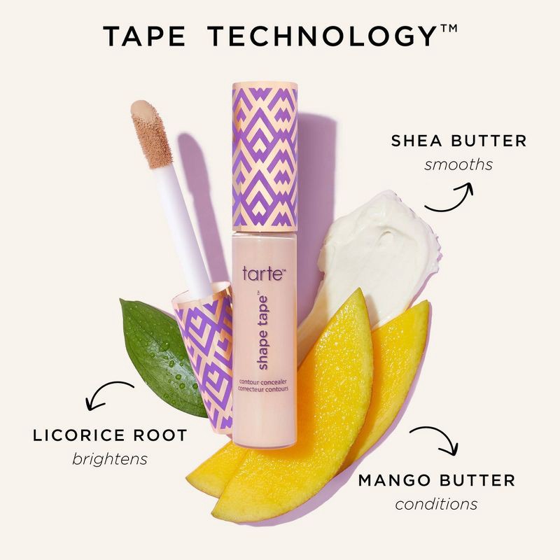 slide 11 of 11, tarte Travel-Size Shape Tape Concealer - 20B Light - 0.034 fl oz - Ulta Beauty, 0.034 fl oz