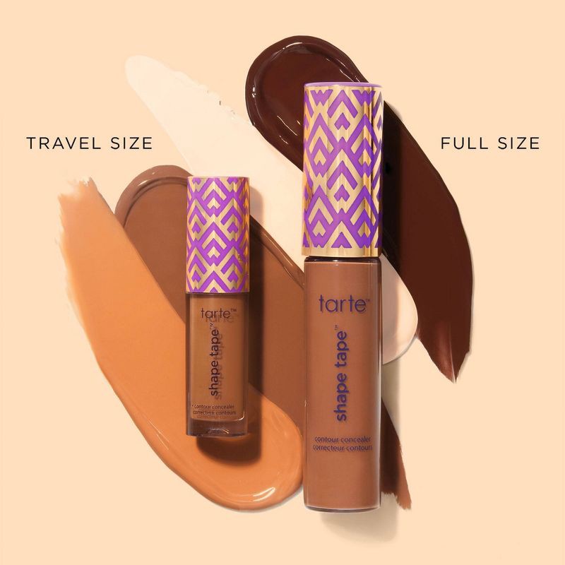 slide 8 of 9, tarte Shape Tape Concealer - 36S Medium-Tan Sand - 0.338 fl oz - Ulta Beauty, 0.338 fl oz