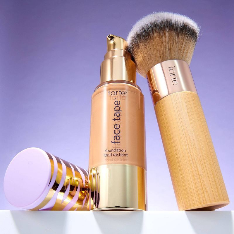 slide 4 of 6, tarte The Buffer Airbrush Finish Foundation Brush - Ulta Beauty, 1 ct