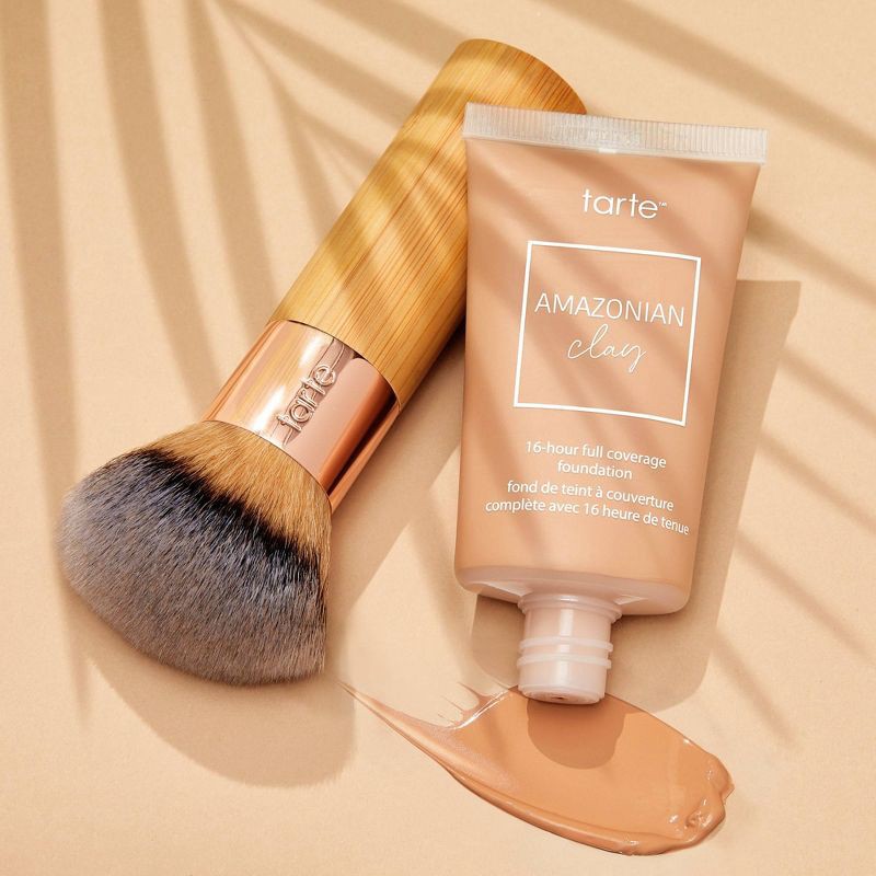 slide 4 of 5, tarte The Buffer Airbrush Finish Foundation Brush - Ulta Beauty, 1 ct