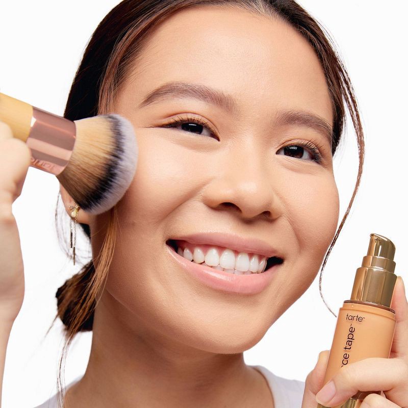 slide 5 of 6, tarte The Buffer Airbrush Finish Foundation Brush - Ulta Beauty, 1 ct