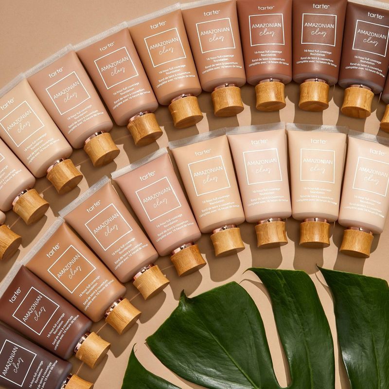slide 12 of 14, tarte Amazonian Clay 16hrs Full Coverage Foundation - 12B Fair Beige - 1.7 fl oz - Ulta Beauty, 1.7 fl oz